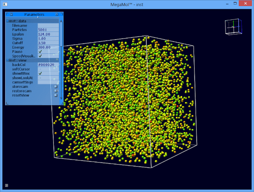 Molekulardynamik Simulation